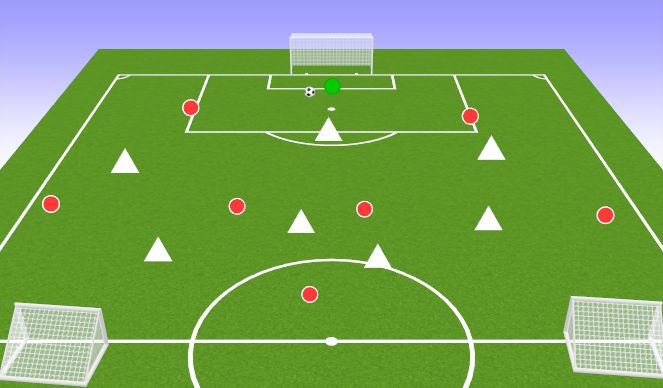 Football/Soccer Session Plan Drill (Colour): Screen 4