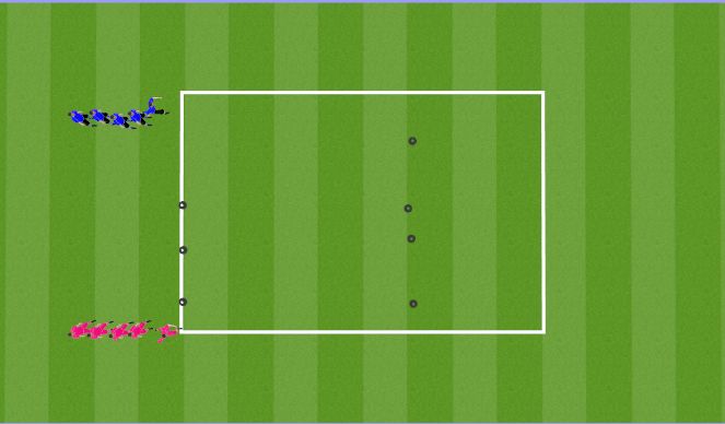 Football/Soccer Session Plan Drill (Colour): Animation 1