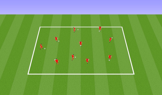 Football/Soccer Session Plan Drill (Colour): Screen 1