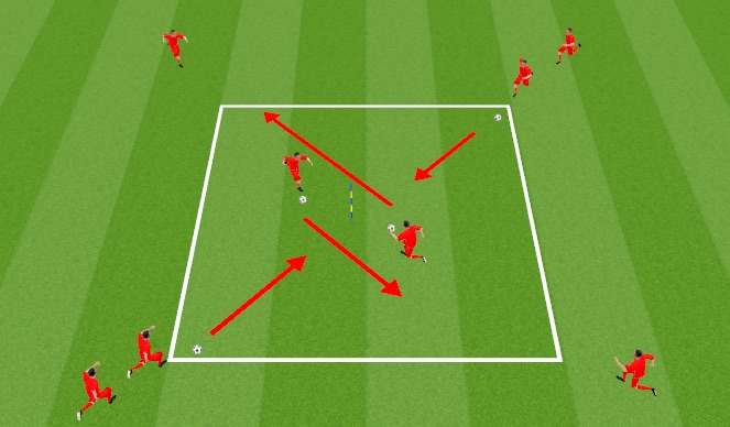 Football/Soccer Session Plan Drill (Colour): Screen 2