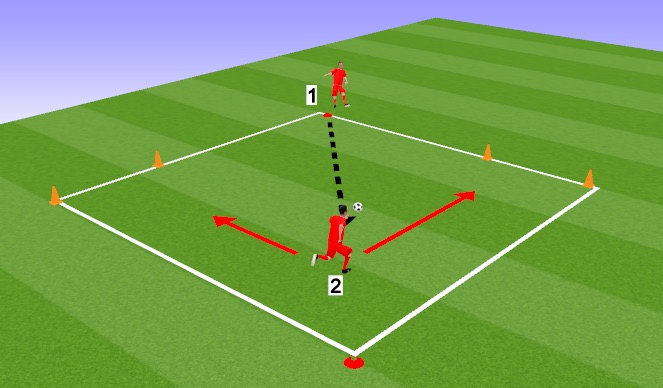 Football/Soccer Session Plan Drill (Colour): Screen 3