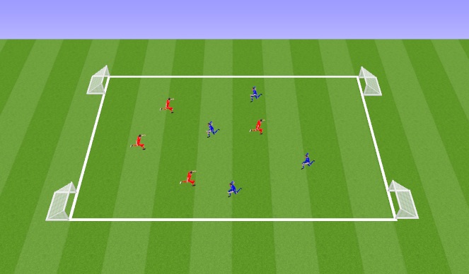 Football/Soccer Session Plan Drill (Colour): Screen 4