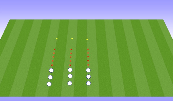 Football/Soccer Session Plan Drill (Colour): Agility/Cone Work