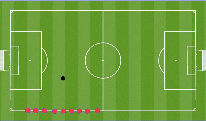 Football/Soccer Session Plan Drill (Colour): Sprints