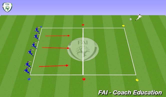 Football/Soccer Session Plan Drill (Colour): Screen 3