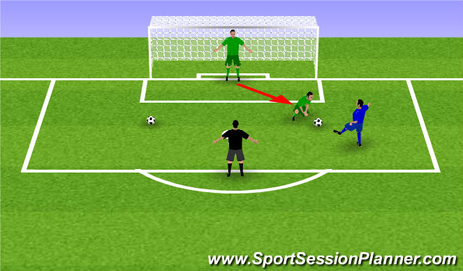 Football/Soccer Session Plan Drill (Colour): Screen 2