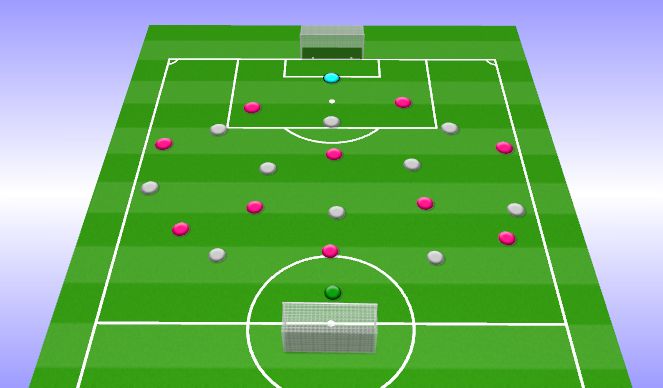 Football/Soccer Session Plan Drill (Colour): Game