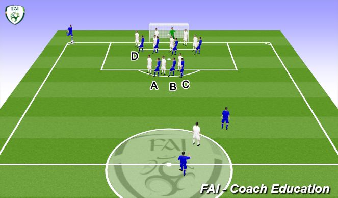 Football/Soccer Session Plan Drill (Colour): Screen 1