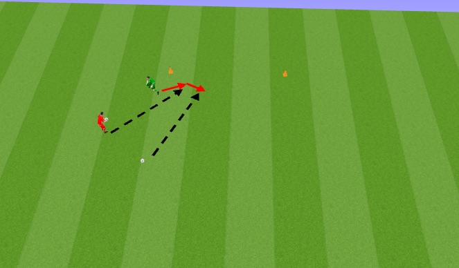 Football/Soccer Session Plan Drill (Colour): Screen 2