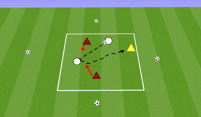 Football/Soccer Session Plan Drill (Colour): Screen 1