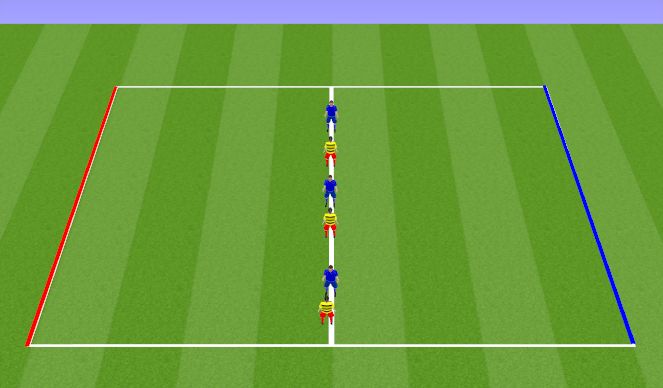 Football/Soccer Session Plan Drill (Colour): Liverpool fun reaction warmup