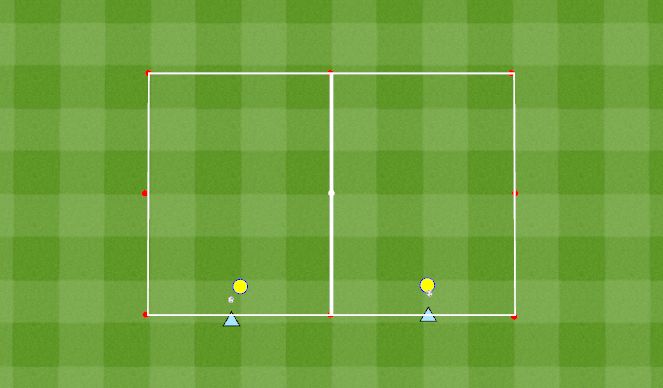 Football/Soccer Session Plan Drill (Colour): Animation 1