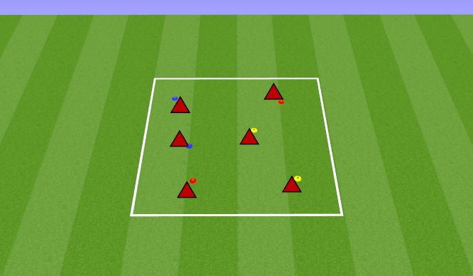 Football/Soccer Session Plan Drill (Colour): OLE