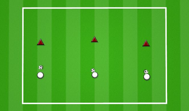 Football/Soccer Session Plan Drill (Colour): PLAY DROP PLAY