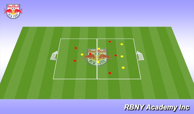 Football/Soccer Session Plan Drill (Colour): Screen 4