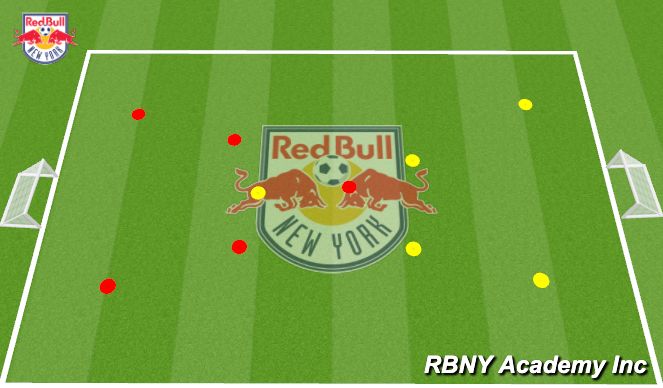 Football/Soccer Session Plan Drill (Colour): Match