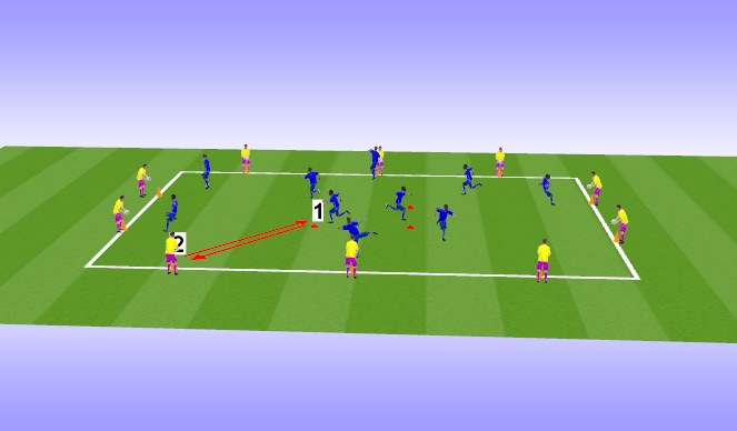 Football/Soccer Session Plan Drill (Colour): Windows