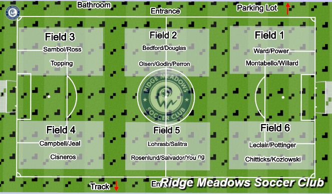 Football/Soccer Session Plan Drill (Colour): U6/7 Girls Tuesday