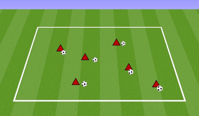 Football/Soccer Session Plan Drill (Colour): DRIBBLING MOVES WEEK #3