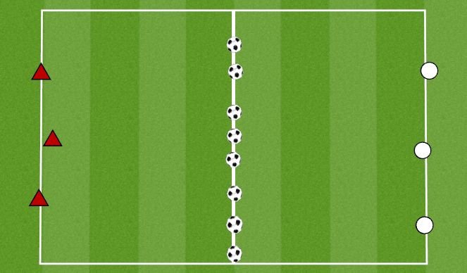 Football/Soccer Session Plan Drill (Colour): STEAL THE BACON II