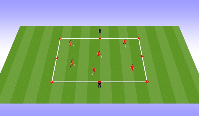 Football/Soccer Session Plan Drill (Colour): Crack The Code