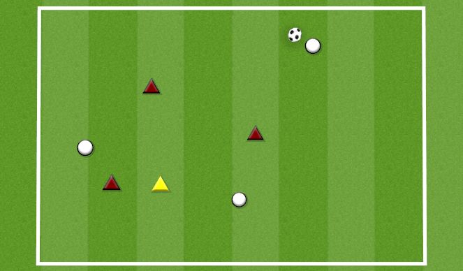 Football/Soccer Session Plan Drill (Colour): BLACKJACK 21