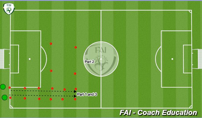 Football/Soccer Session Plan Drill (Colour): FiFa11+