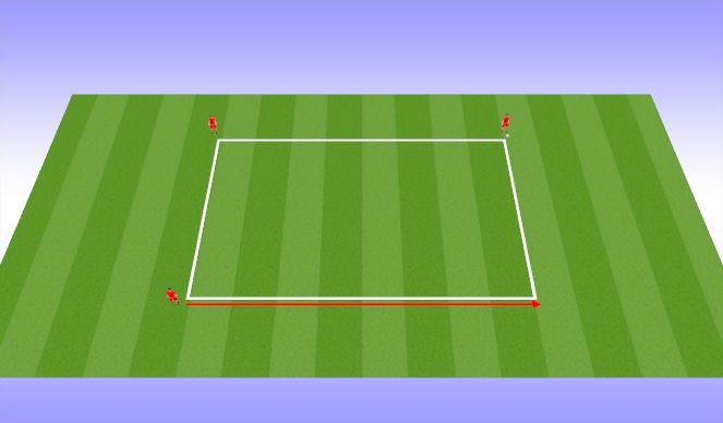 Football/Soccer Session Plan Drill (Colour): Warmup (09)