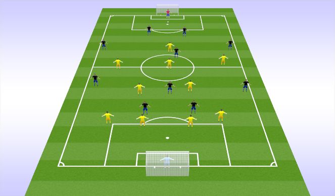 Football/Soccer Session Plan Drill (Colour): Screen 4