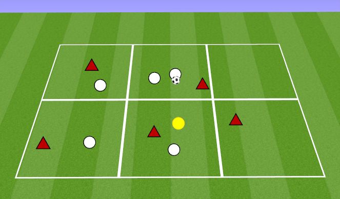 Football/Soccer Session Plan Drill (Colour): CONNECT 3