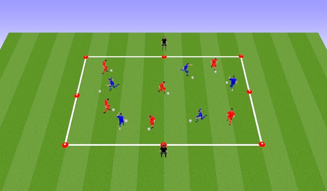 Football/Soccer Session Plan Drill (Colour): Doctor Doctor