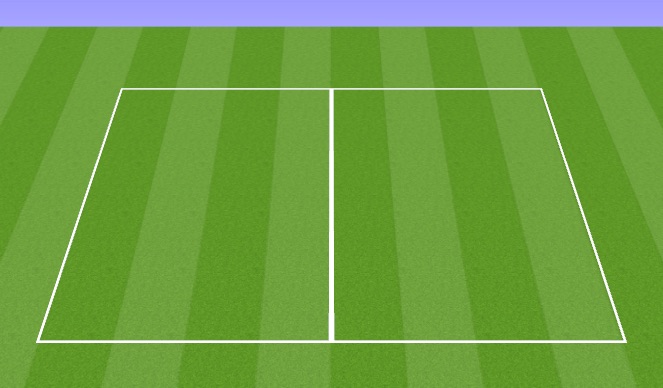 Football/Soccer Session Plan Drill (Colour): 1v1 Emergency Def