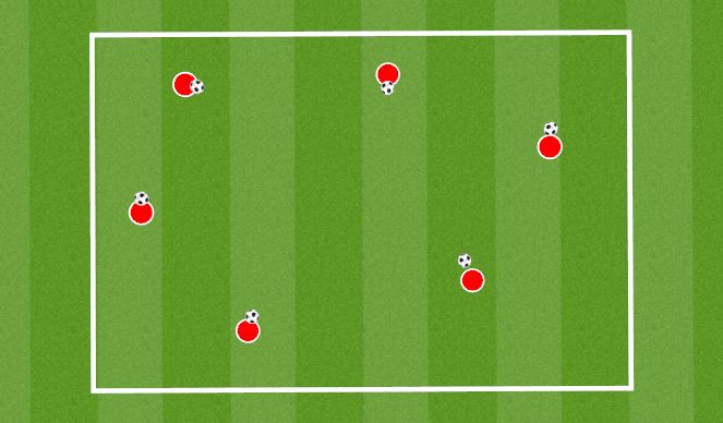 Football/Soccer Session Plan Drill (Colour): Animation 2