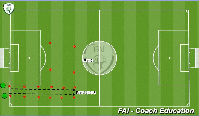 Football/Soccer Session Plan Drill (Colour): FiFa11+