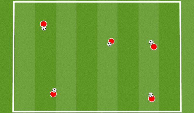 Football/Soccer Session Plan Drill (Colour): Animation 2