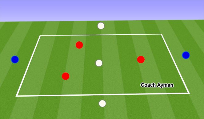 Football/Soccer Session Plan Drill (Colour): Screen 1