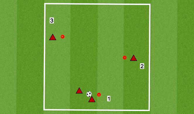 Football/Soccer Session Plan Drill (Colour): LIVERPOOL LIGHTSWITCH WARM UP I (ANIMATION)