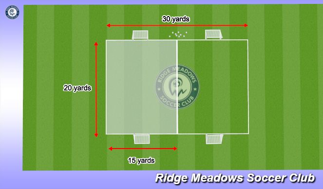 Football/Soccer Session Plan Drill (Colour): Organization