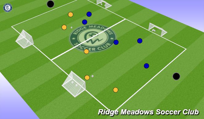 Football/Soccer Session Plan Drill (Colour): Final Game