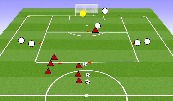 Football/Soccer Session Plan Drill (Colour): Screen 1