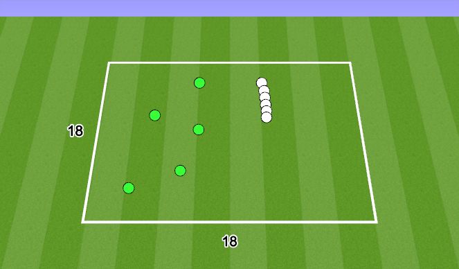 Football/Soccer Session Plan Drill (Colour): Team Building 2