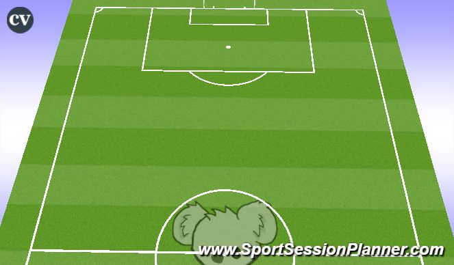 Football/Soccer Session Plan Drill (Colour): Screen 6