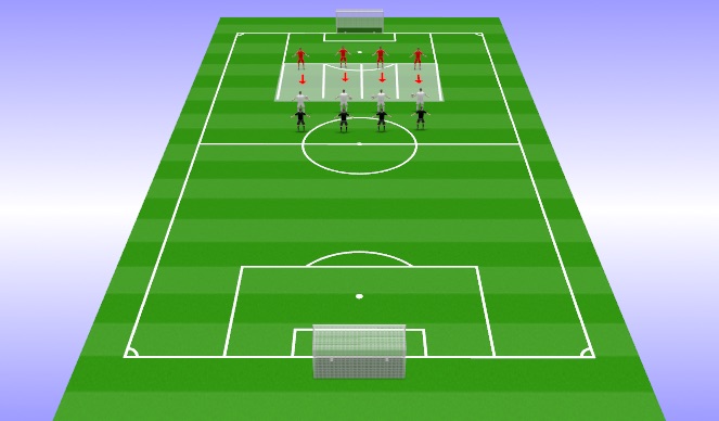 Football/Soccer Session Plan Drill (Colour): Skill Development 1