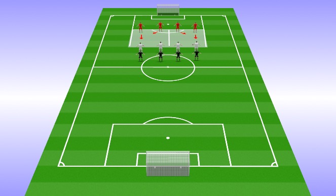 Football/Soccer Session Plan Drill (Colour): Skill Development 2