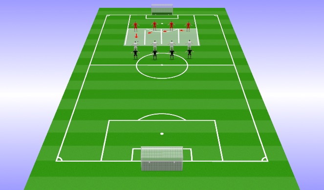 Football/Soccer Session Plan Drill (Colour): Skill Development 3