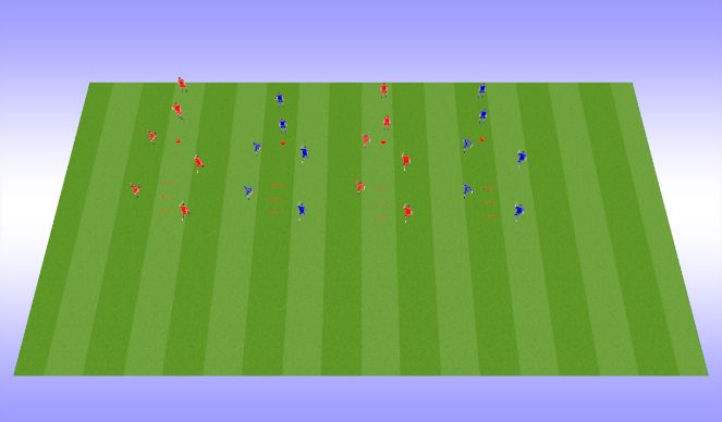 Football/Soccer Session Plan Drill (Colour): Screen 1