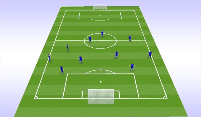 Football/Soccer Session Plan Drill (Colour): Screen 1