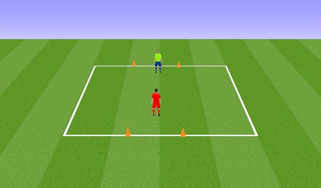 Football/Soccer Session Plan Drill (Colour): Screen 2