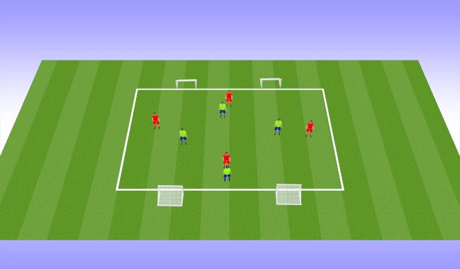 Football/Soccer Session Plan Drill (Colour): Screen 5