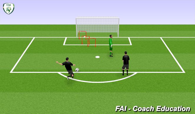 Football/Soccer Session Plan Drill (Colour): Animation 1